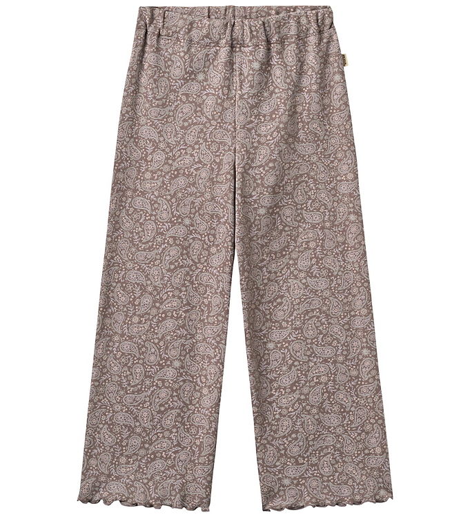 Wheat Bukser - Ela - Purple Plum Paisley Wheat Bukser - Ela - Purple Plum Paisley