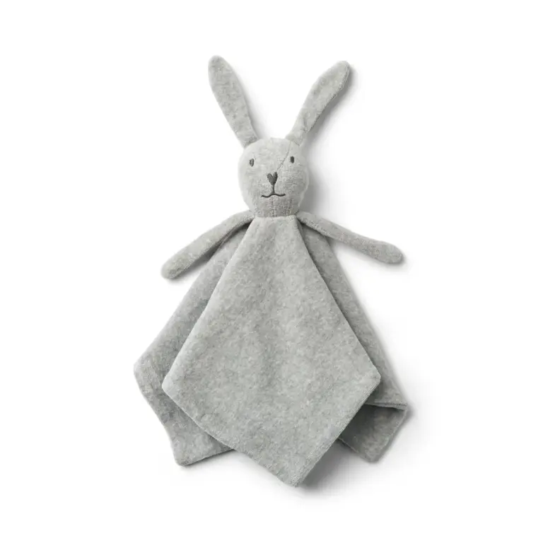 Wheat Bunny Baby Lovey Nusseklud - Melange Grey - ONESIZE Wheat Bunny Baby Lovey Nusseklud - Melange Grey - ONESIZE