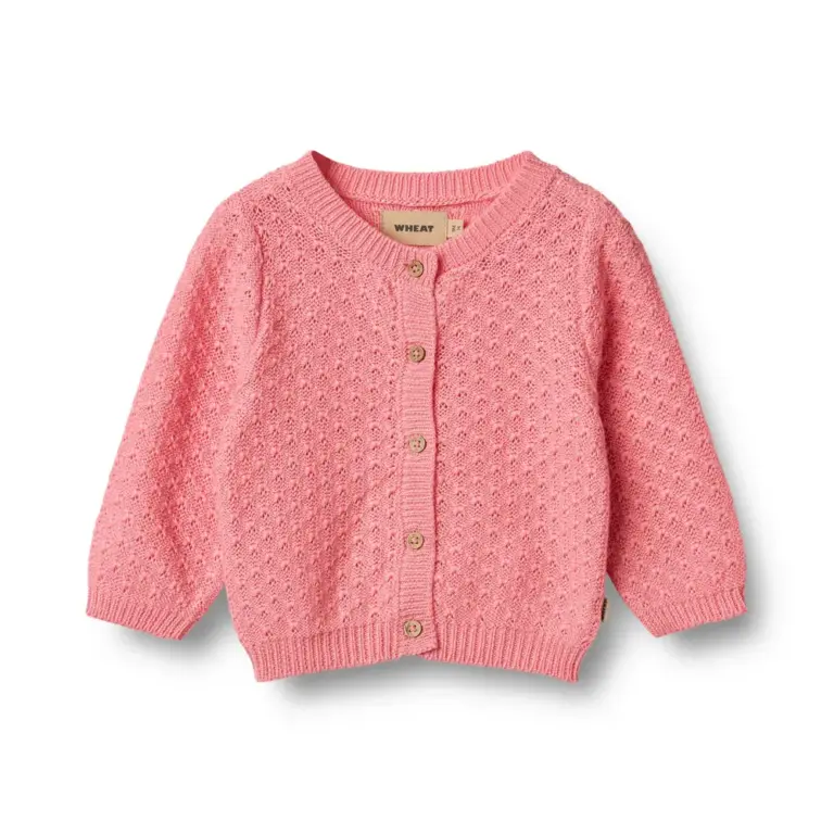 Wheat Cardigan Magnella - Flamingo Pink - 74