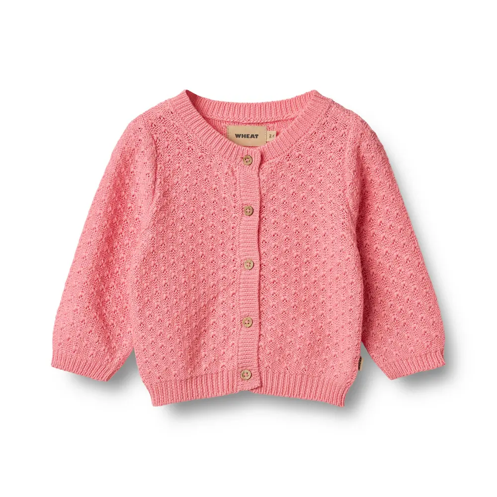 Wheat Cardigan Magnella - Flamingo Pink - 74 Wheat Cardigan Magnella - Flamingo Pink - 74