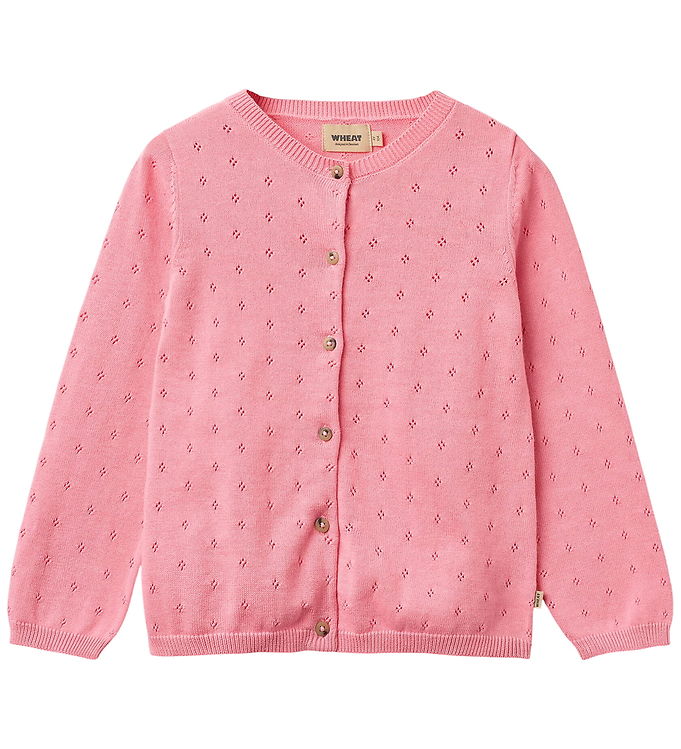 Wheat Cardigan - Strik - Maia - Bubblegum