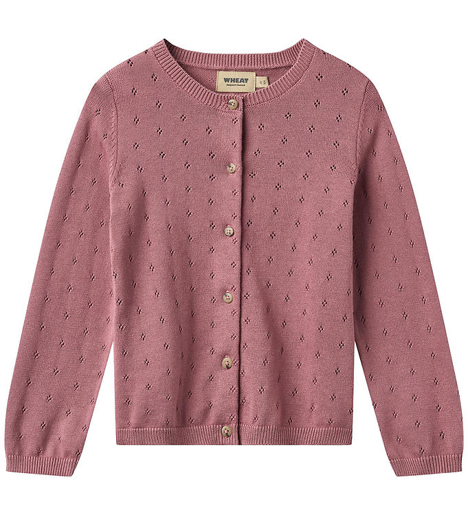 Wheat Cardigan - Strik - Maia - Warm Lilac Wheat Cardigan - Strik - Maia - Warm Lilac