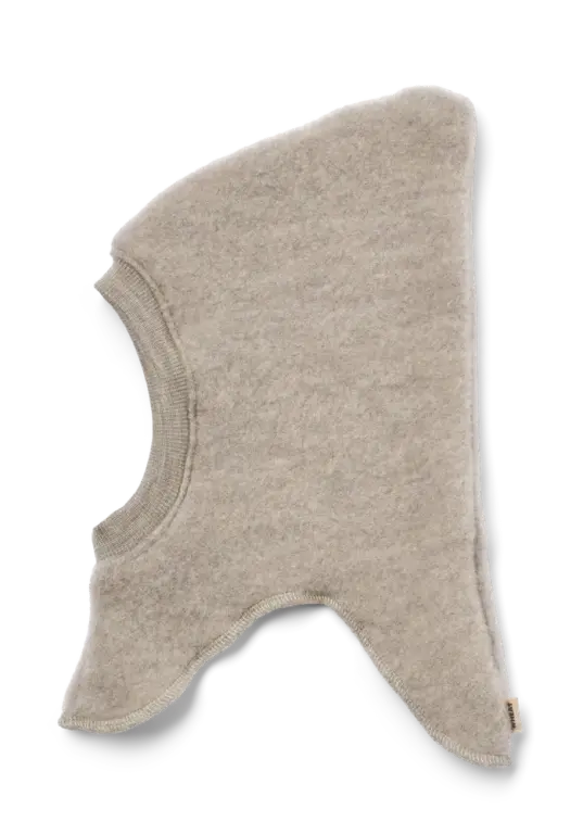 Wheat Eli Uld Fleece Elefanthue - Khaki Melange - 3-5 ÅR Wheat Eli Uld Fleece Elefanthue - Khaki Melange - 3-5 ÅR
