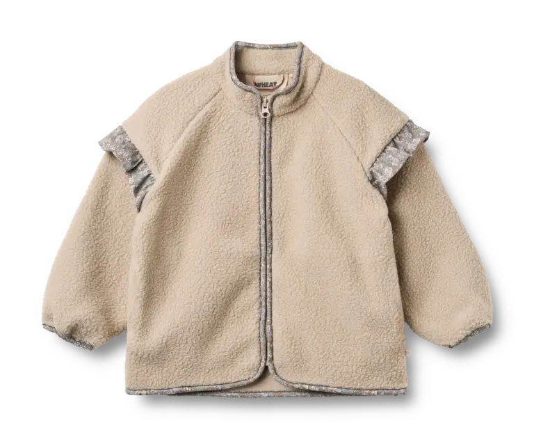 Wheat Ellena Fleece Jakke - Grey Moon - 104