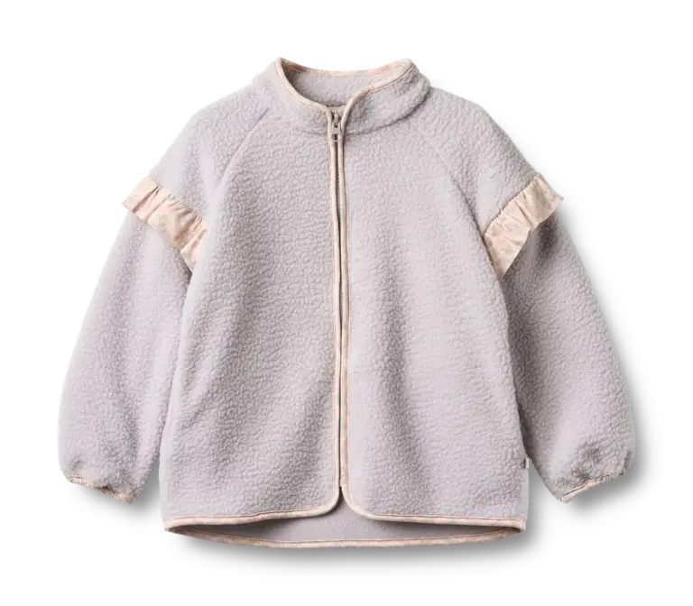 Wheat Ellena Fleece Jakke - Lavender Rain - 104 Wheat Ellena Fleece Jakke - Lavender Rain - 104