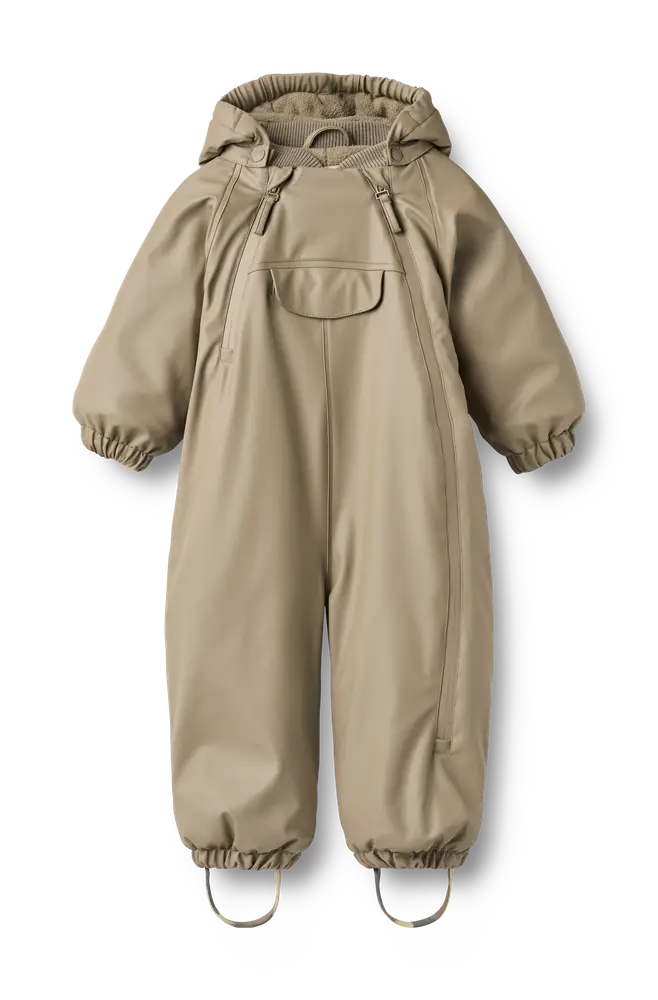 Wheat Evig Gummi Flyverdragt - Grey Stone - 74