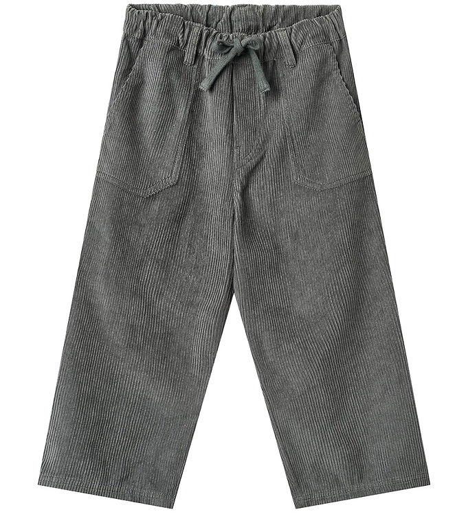 Wheat Fløjlsbukser - James - Dark Charcoal