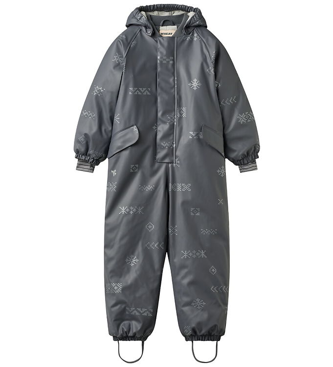 Wheat Flyverdragt - Wintersuit Ludo - Reflective Jacquard Wheat Flyverdragt - Wintersuit Ludo - Reflective Jacquard