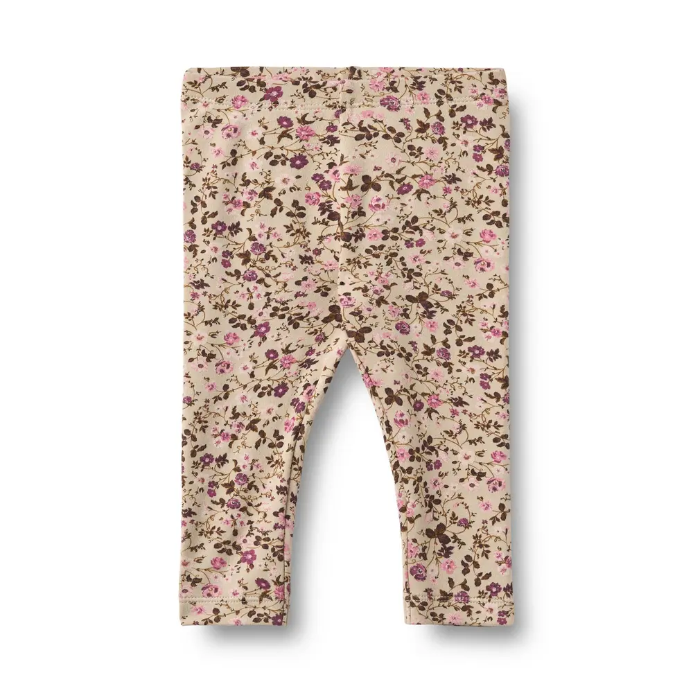 Wheat Jules Jersey Leggings - Soft Sand Flower Wine - 86 Wheat Jules Jersey Leggings - Soft Sand Flower Wine - 86