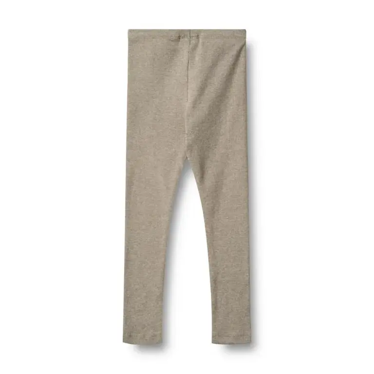 Wheat Jules Jersey Rib Leggings - Gravel Melange - 116