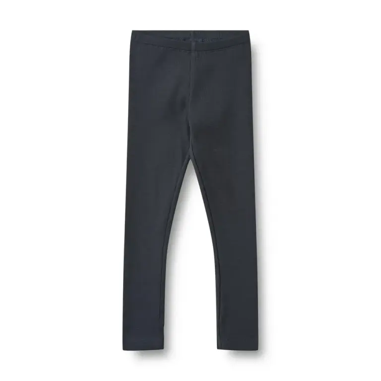 Wheat Jules Jersey Rib Leggings - Navy - 116