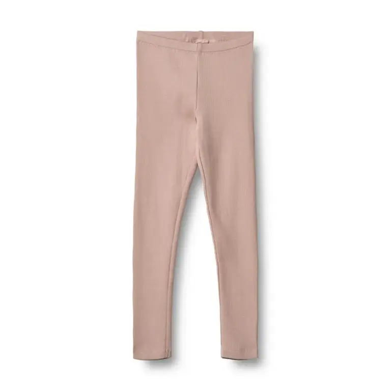 Wheat Jules Jersey Rib Leggings - Rose Powder - 98