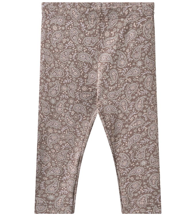 Wheat Leggings - Jules - Purple Plum Paisley Wheat Leggings - Jules - Purple Plum Paisley