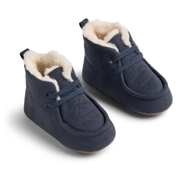 Wheat Mae Indendørssko - Navy - 26