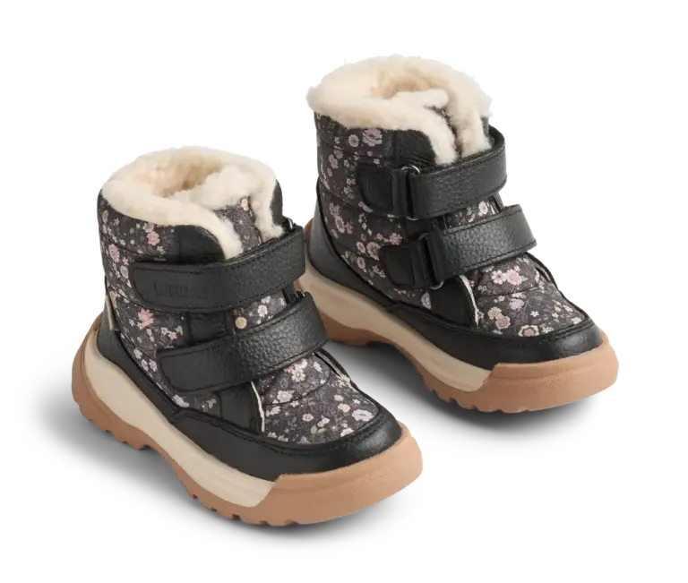 Wheat Millas Vinterstøvle Tex - Black - 25 Wheat Millas Vinterstøvle Tex - Black - 25