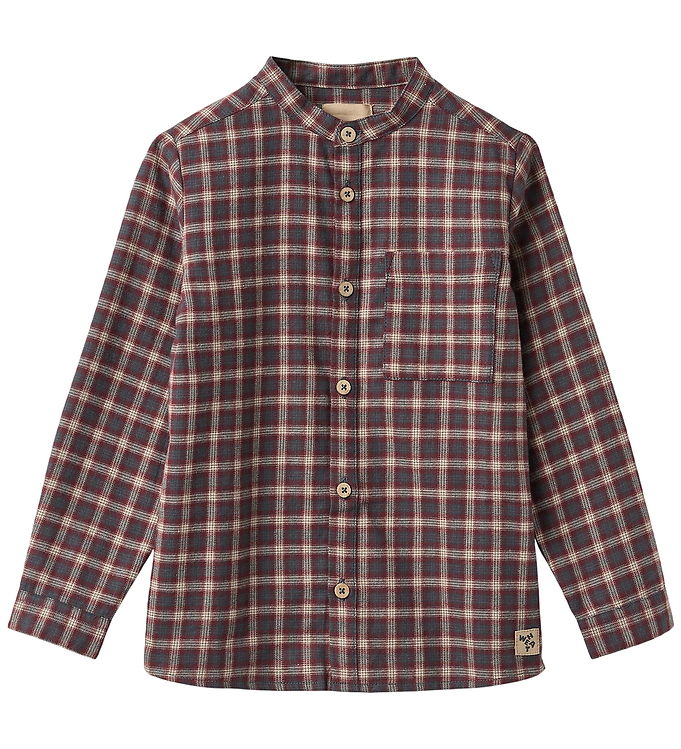 Wheat Skjorte - Willum - Blue Holiday Check