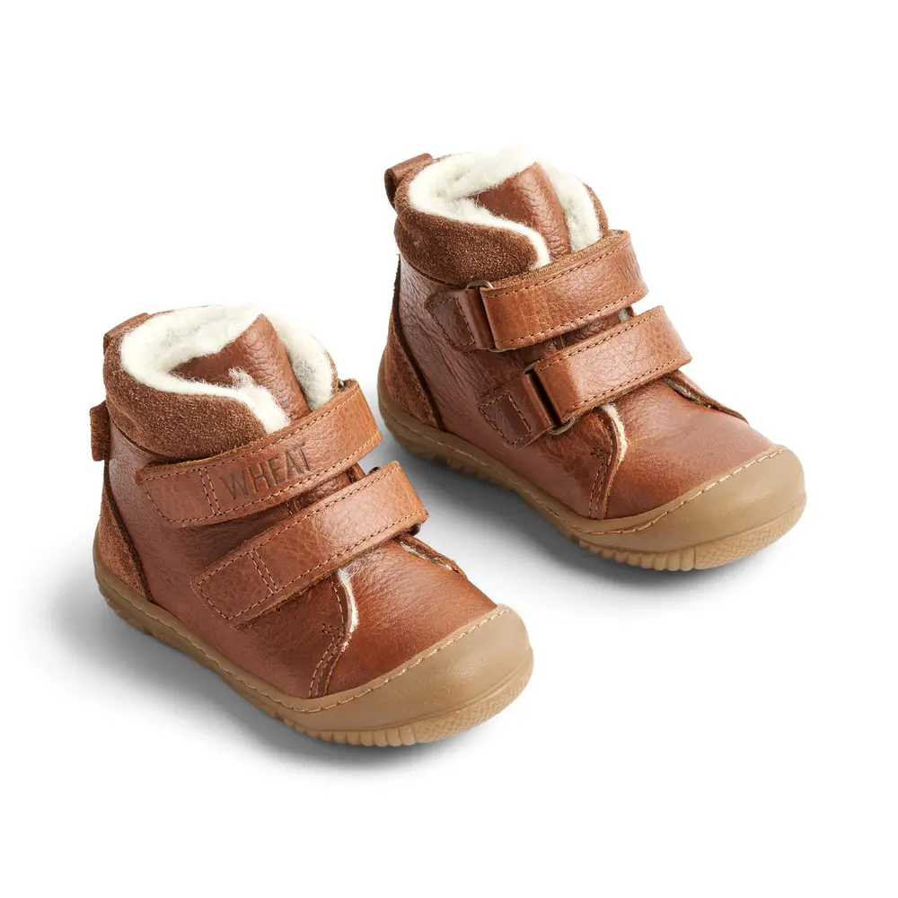 Wheat Snug Prewalker Vinterstøvle Tex - Cognac - 25