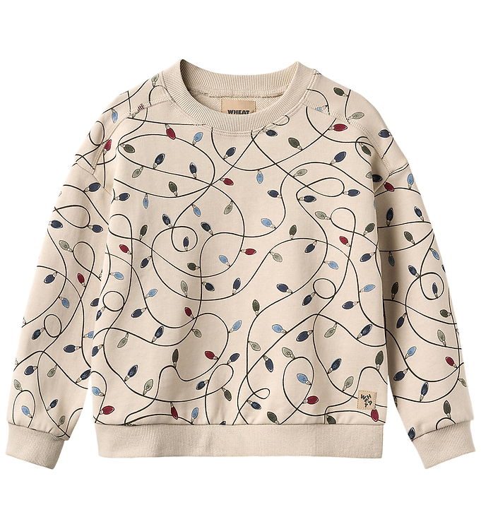 Wheat Sweatshirt - Sandro - Grey Cloud String Lights