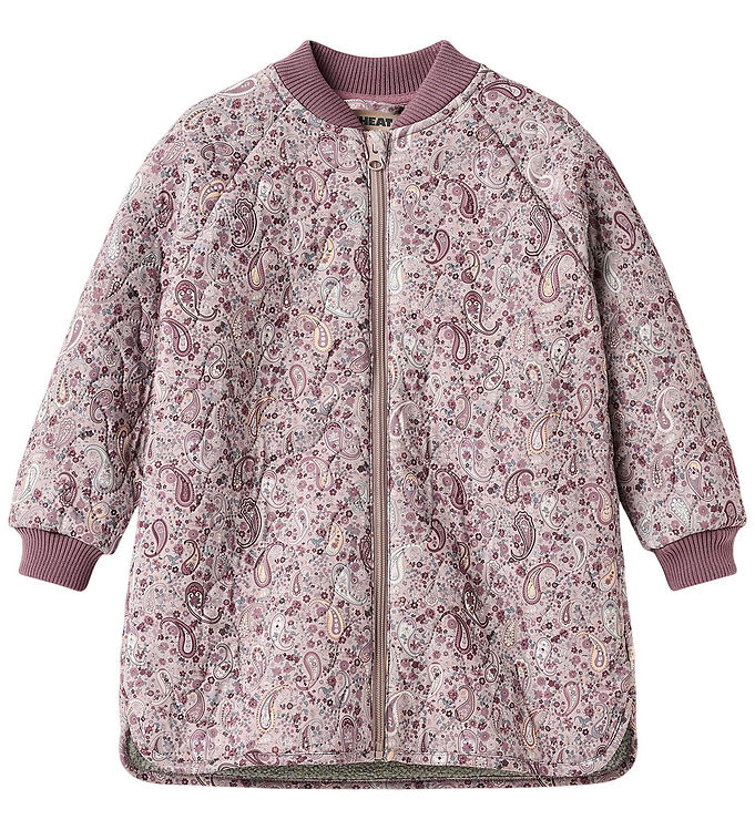 Wheat Termojakke m. Fleece - Helga - Dry Rose Paisley