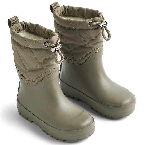 Wheat Termostøvler - Drizzle Snowboot - Dry Leaves