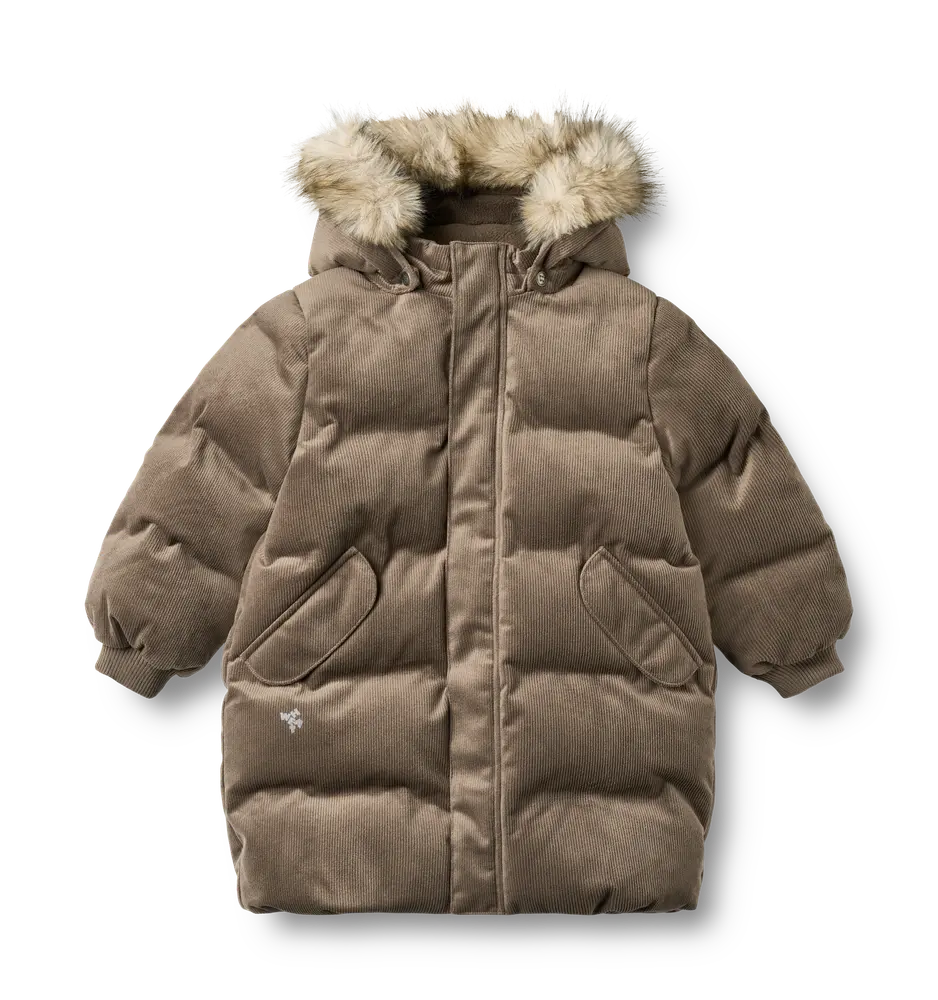 Wheat Vinteren Puffer Jakke - Dry Wood - 104 Wheat Vinteren Puffer Jakke - Dry Wood - 104