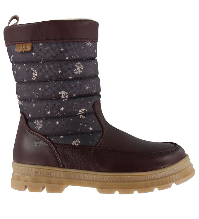 Wheat Vinterstøvler - Koa - Tex - Plum Truffle Stars