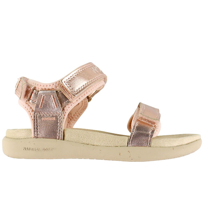 Woden Sandaler - Cirkeline Metallic - Rose
