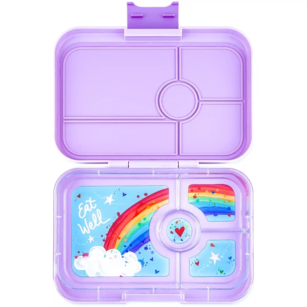 Yumbox Madkasse Bento Tapas - 4 rum - Sevilla Purple Rainbow Yumbox Madkasse Bento Tapas - 4 rum - Sevilla Purple Rainbow