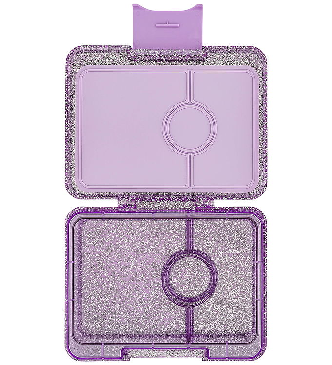 Yumbox Madkasse m. 3 Rum - Bento Snack - 480 ml - Princess Purpl Yumbox Madkasse m. 3 Rum - Bento Snack - 480 ml - Princess Purpl