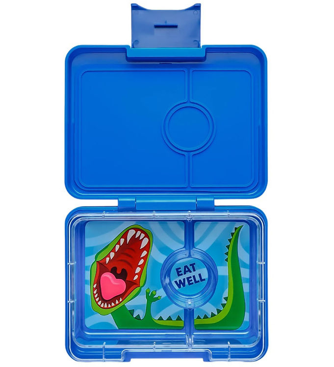 Yumbox Madkasse m. 3 Rum - Bento Snack - 480 ml - Surf Blue - Di