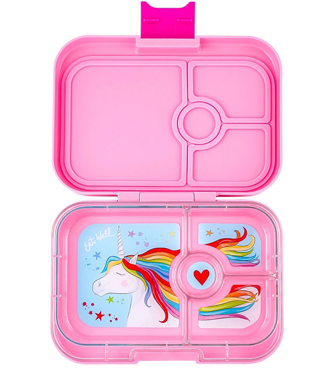 Yumbox Madkasse m. 4 Rum - Bento Panino - 757 ml - Power Pink -