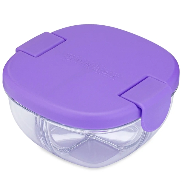 Yumbox Snack Bowl - 3 Rum - Haze Purple Yumbox Snack Bowl - 3 Rum - Haze Purple