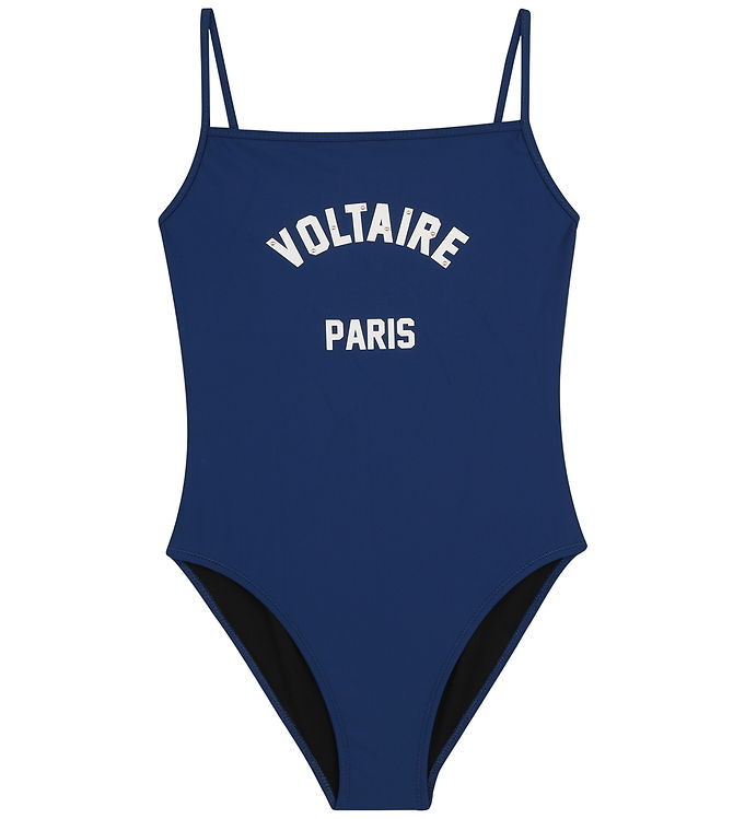 Zadig & Voltaire Badedragt - Alanis - Medieval Blue m. Hvid Zadig & Voltaire Badedragt - Alanis - Medieval Blue m. Hvid