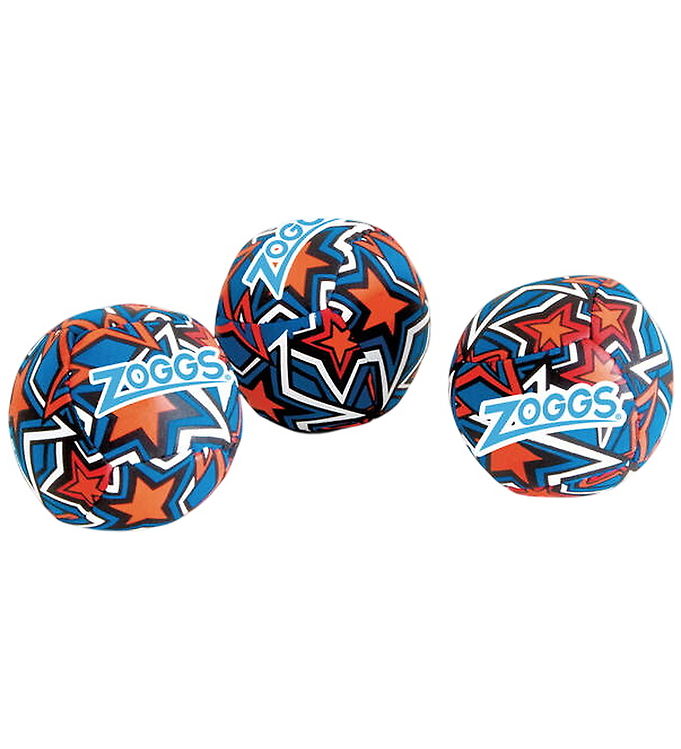 Zoggs Badelegetøj - Splash Ball - 3-pak - Orange/Sort/Blå/Hvid Zoggs Badelegetøj - Splash Ball - 3-pak - Orange/Sort/Blå/Hvid