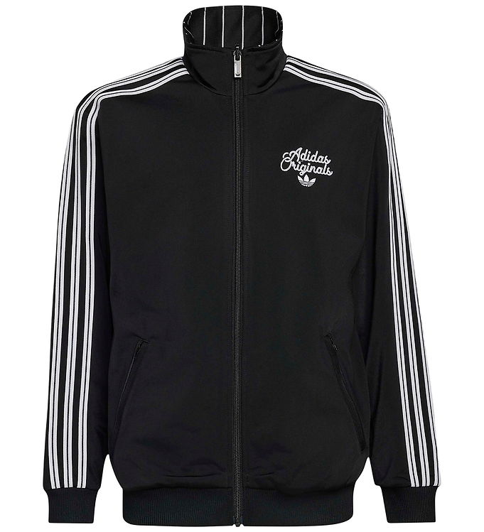 adidas Originals Cardigan - Vendbar - FIREBIRD RE TT - Sort/Hvid