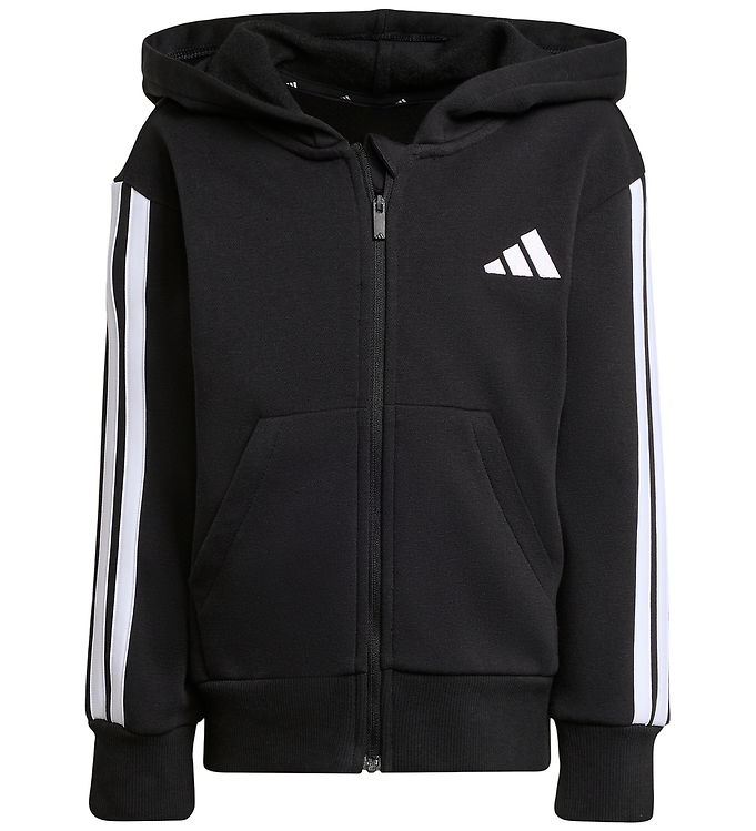 adidas Performance Cardigan - 3S - Sort/Hvid