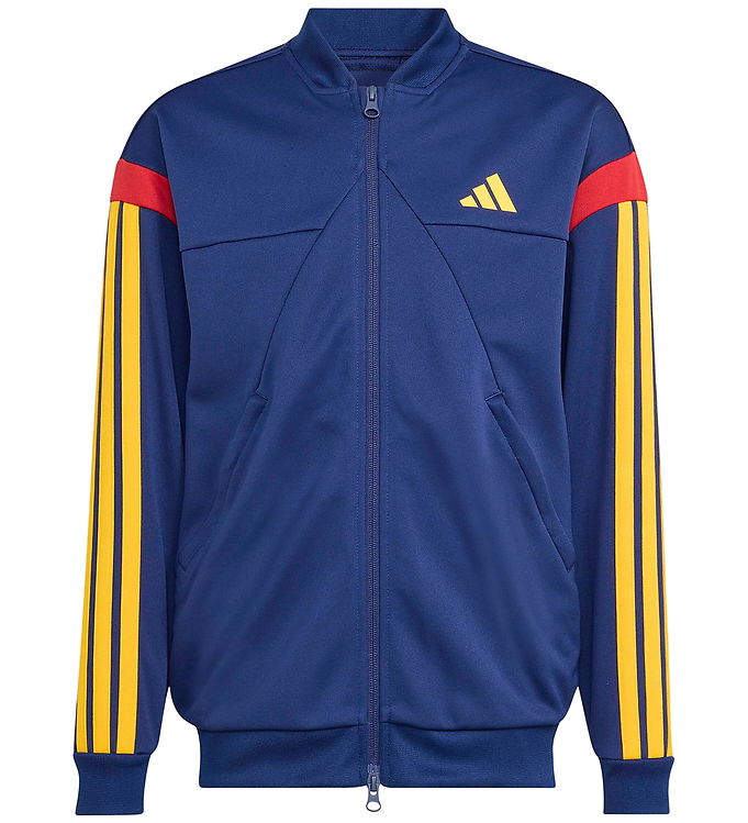 adidas Performance Cardigan - HOT - Mørkeblå/Crew Yellow/Team Po adidas Performance Cardigan - HOT - Mørkeblå/Crew Yellow/Team Po