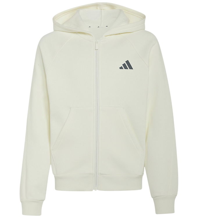 adidas Performance Cardigan - J CLGT FZ - Off White/Grey Five
