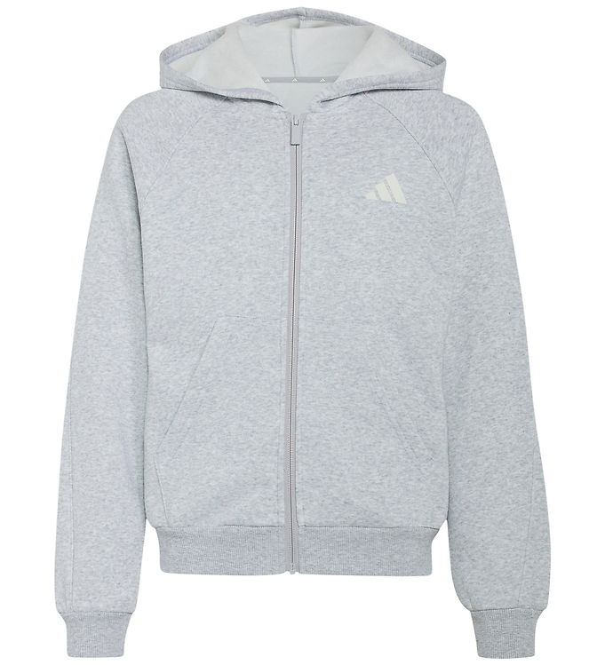 adidas Performance Cardigan - Lysegrå/Off White
