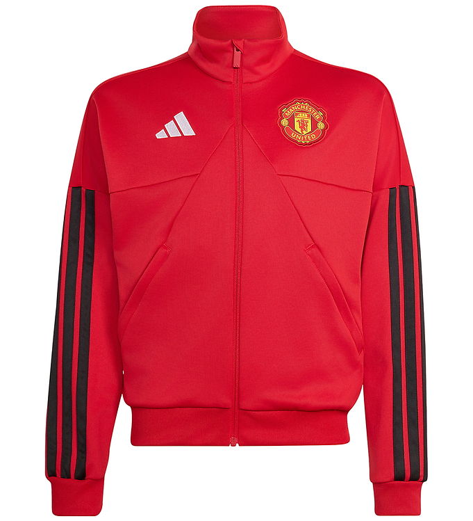 adidas Performance Cardigan - Manchester United - Mufc Red adidas Performance Cardigan - Manchester United - Mufc Red