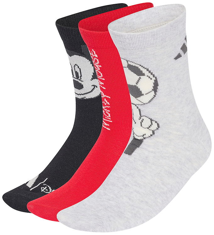 adidas Performance Strømper - 3-pak - Disney - Sort/Pure Ruby/Li adidas Performance Strømper - 3-pak - Disney - Sort/Pure Ruby/Li