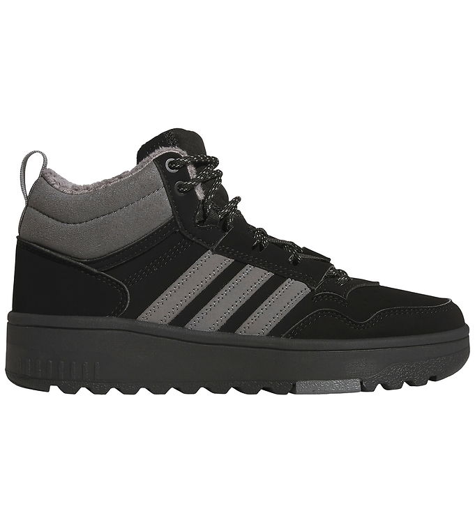 adidas Performance Vinterstøvler - Hoops 4.0 Mid - Core Black/Gr