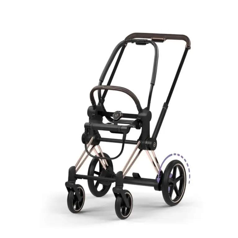 ePriam Style Stel inkl. sæderamme - Rosegold