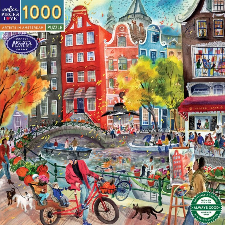 eeBoo | Puslespil med 1.000 brikker - Artists in Amsterdam