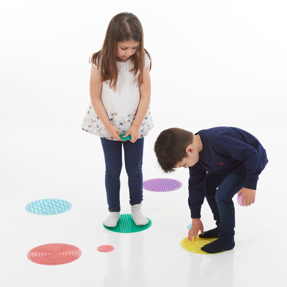 tickit® | SiliShapes® taktilskiver, 10 stk