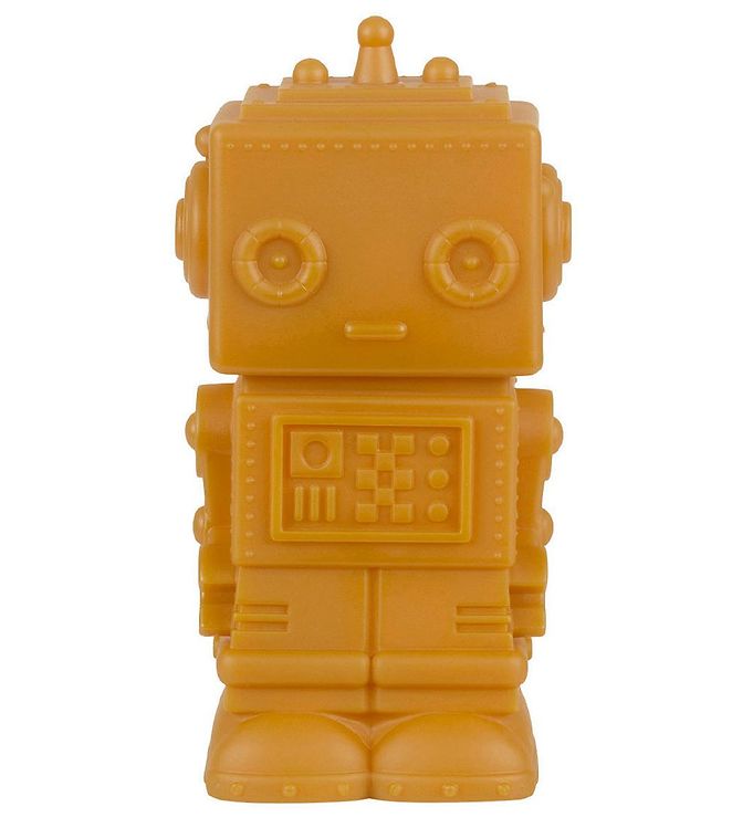 A Little Lovely Company Lampe - 14 cm - Robot - Aztec Gold A Little Lovely Company Lampe - 14 cm - Robot - Aztec Gold
