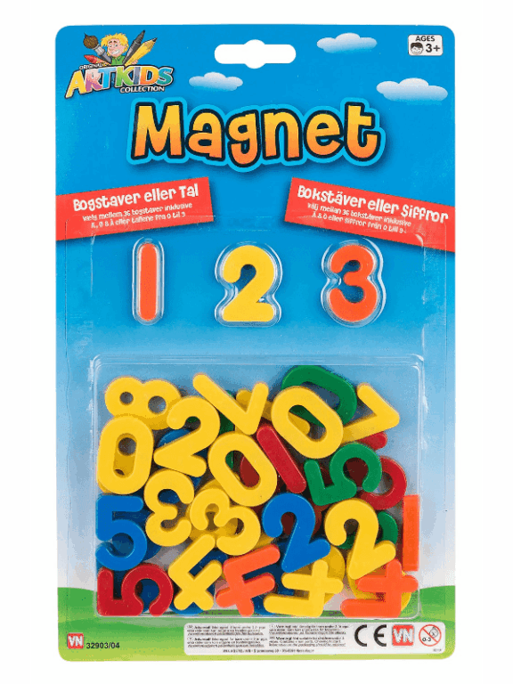 ARTKIDS Magnettal Fra 0-9 - Legekammeraten.dk