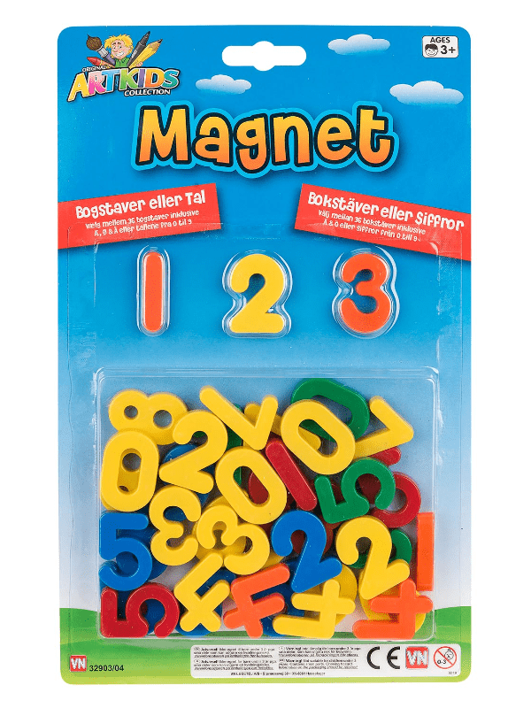 ARTKIDS Magnettal Fra 0-9 - Legekammeraten.dk