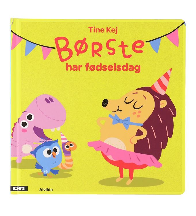 Alvilda Bog - Børste har fødselsdag - Minisjang - Dansk Alvilda Bog - Børste har fødselsdag - Minisjang - Dansk