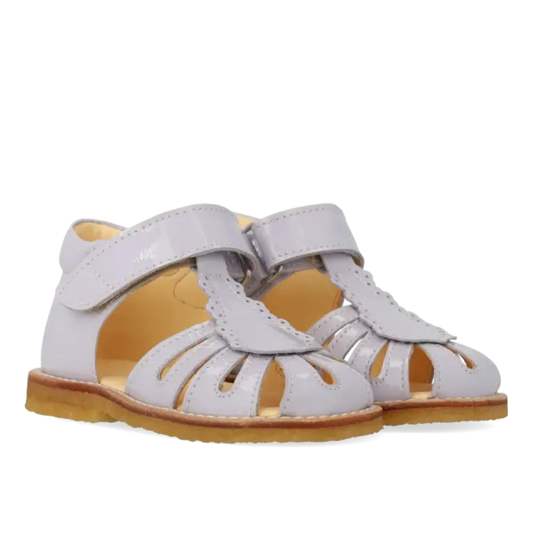 Angulus Sandal Med Velcrolukning - Lilac - 20